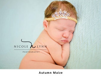 Baby Headband - Baby Tiara Headband - Baby Girl Head band - Girl Headband - Princess headband - Newborn Headband - Crown head band