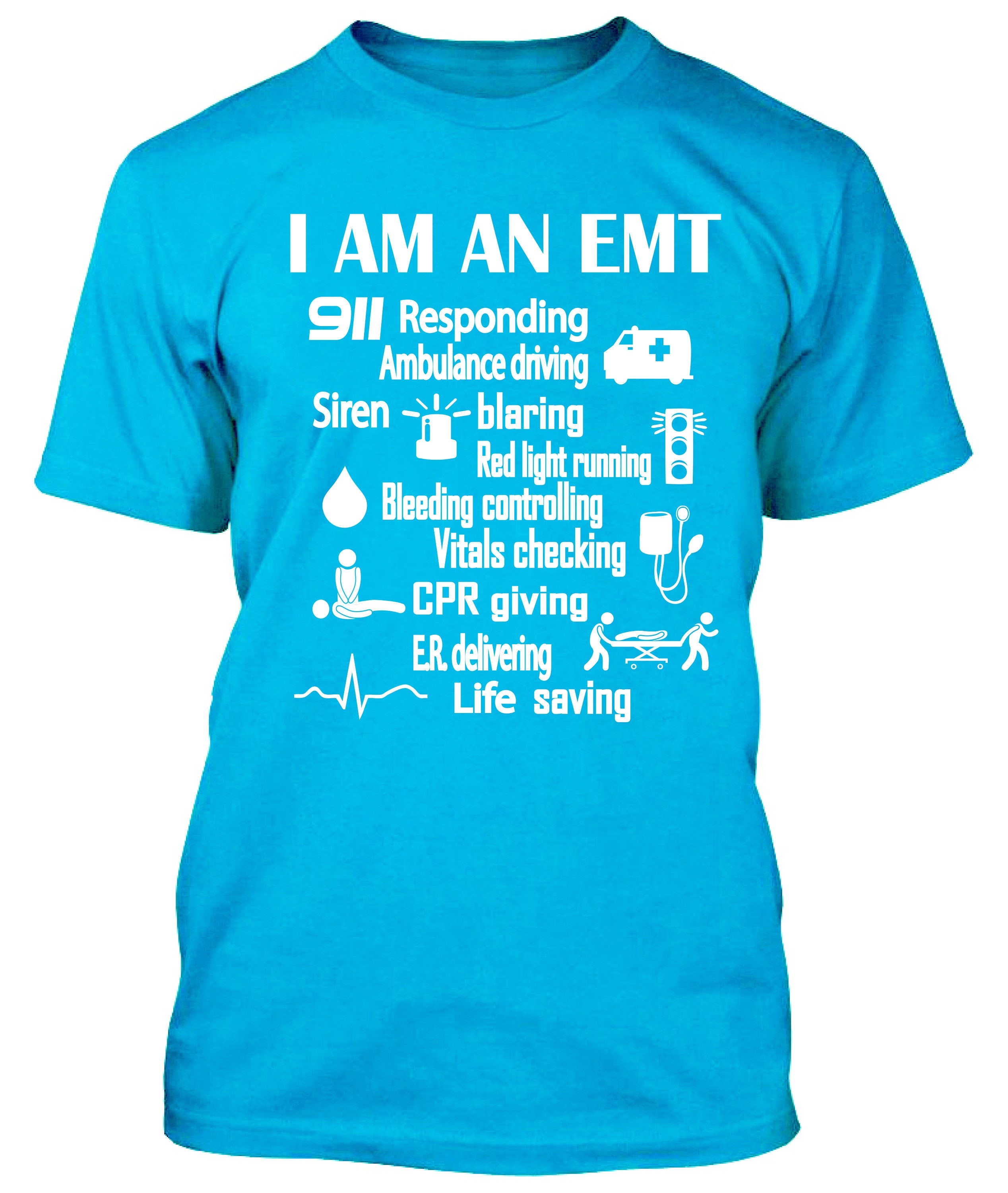 EMT Shirt EMS Shirt Emergency Shirt ER Tech Emergency