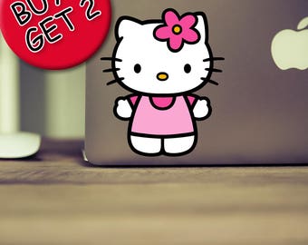 Hello Kitty decal Hello Kitty birthday Hello Kitty decor Pink Glitter Pens Sanrio Cute Cat Cute stationery Gel pens Kitsch