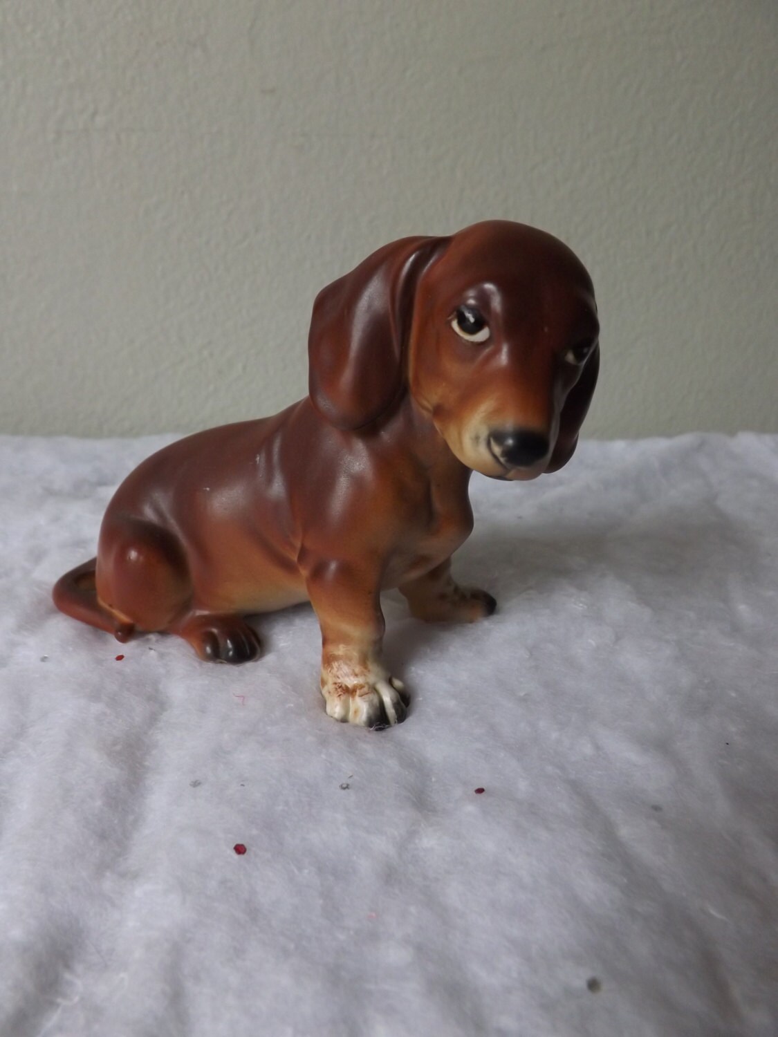 Darling Dachshund Ceramic Figurine