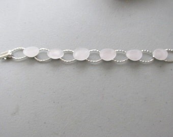 Bracelet Hammered, Seaglass Bracelet, Wedding Bracelet, Wedding Gift, Bridesmaid Gift, Beach Glass Jewelry