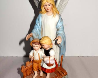 Child angel figurine Etsy