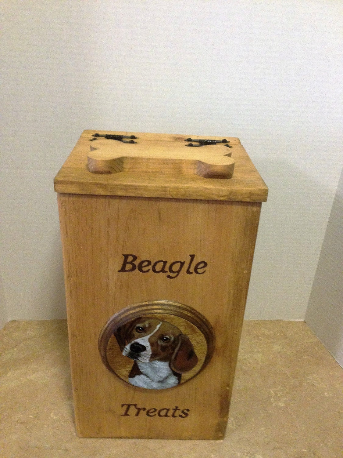 Dog Treat Box, Dog Treats, Box for Dog Treats, Beagle Gift, Beagle
