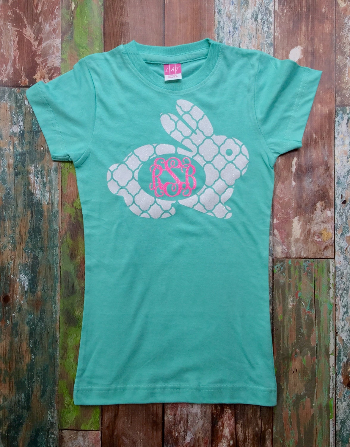 easter monogram shirt