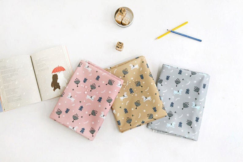 Snow Rabbit Waterproof Fabric in 3 Colors 59 Inches Wide By