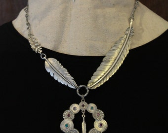 Michaelia Feather Sequins Set