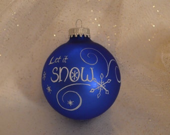 Hand painted Christmas Ball