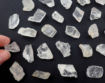 ONE Petalite crystal from Brazil - appx. 3/4" each or 14-24mm / 2-4gm each (3853) small raw natural stone crystals structure minerals