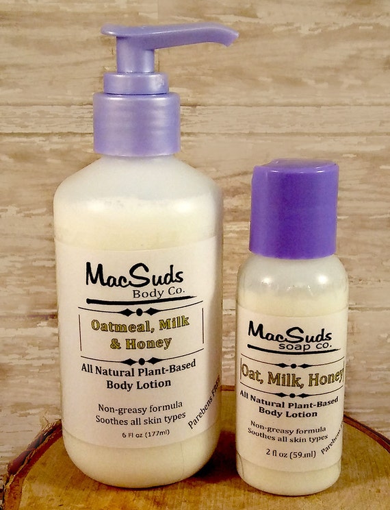 Oatmeal Lotion Honey Lotion Milk Lotion Rough Skin