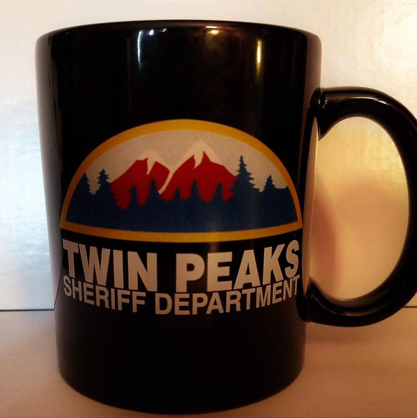 Twin Peaks Sheriff Department Coffee Mug