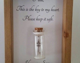 Boyfriend gift, Gifts for boyfriend, Anniversary gifts for boyfriend. Can be personalised with names or your own message.