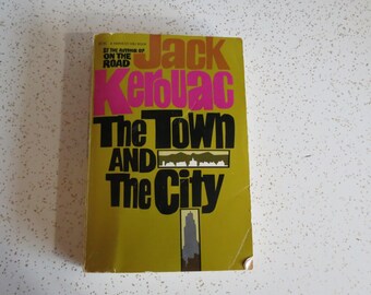 Jack Kerouac The Town and The City Vintage 1970's Harvest Paperback - First Novel