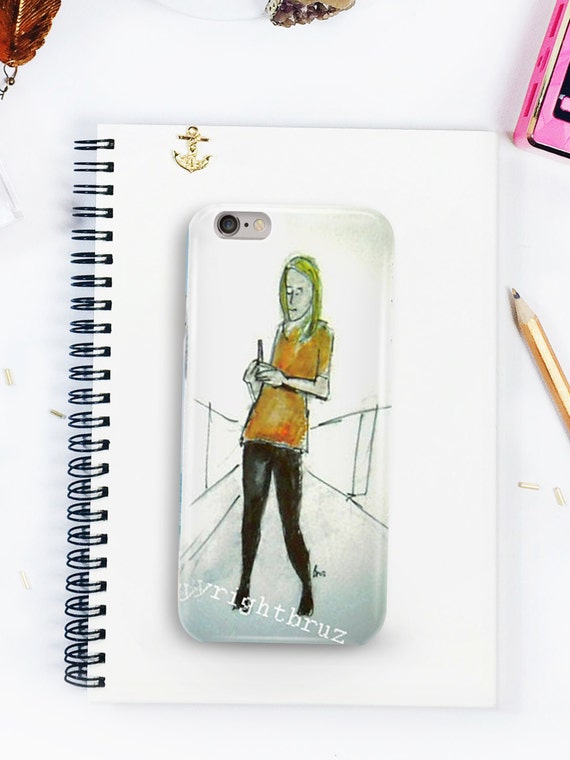 Cute i phone case. drawing done in my studio. Sturdy and easy