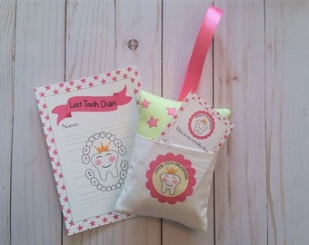 Tooth Fairy pillow,Princess tooth Fairy,First loose tooth