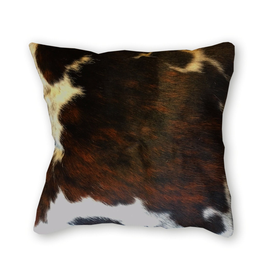 brown cow pillow