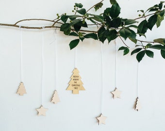 Set of 5 Mini Ornaments