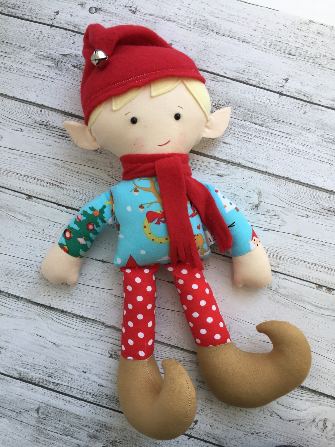 large elf doll