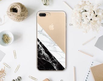 Black Marble Case iPhone 7 Plus Case Pink Marble 6S Plus Case White Marble iPhone 6 Stone Case Phone iPhone 5s Case SE Cover Marble MN098