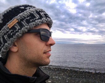 Cowichan Style Whale Toque - Knitted Toque - Knitted Hat