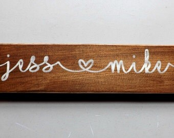 Wedding keepsake sign- Wedding Photo Prop sign, Engagement sign,Established Wedding Name sign,Family Established sign, Custom Sign