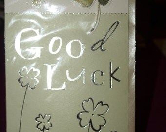 To Wish You Good Luck Card