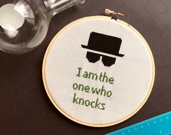 I am the one who knocks Cross Stitch