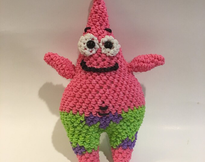 SpongeBob & Patrick Star Combo Play Pack Rubber Band Figure, Rainbow Loom Loomigurumi, Rainbow Loom Character