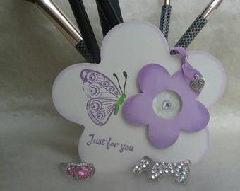 Flower Pen/Make up brushes Holder
