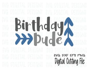 Download Dude birthday card | Etsy