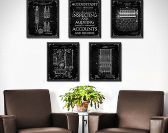  Accountant  wall art  Etsy