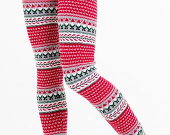 Snowflake tights | Etsy