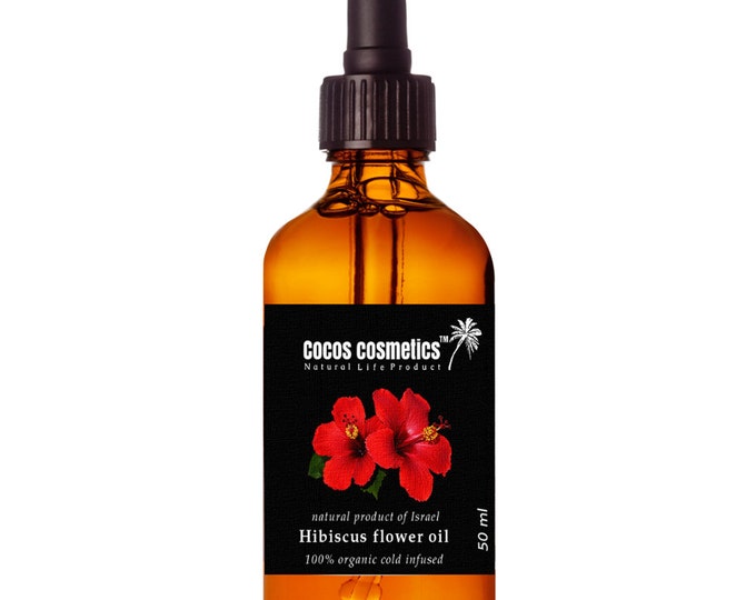 Hibiscus Flower Oil - Natural hair care for hair growth