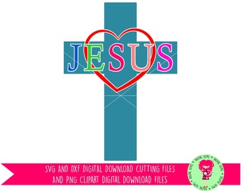 Easter, Jesus SVG / DXF Cutting Files For Cricut Explore / Silhouette Cameo & PNG Clipart, Digital Download, Commercial Use Ok
