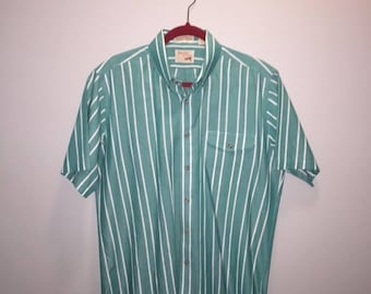 Vintage Stripe Oxford / size large / by The Fox Collection