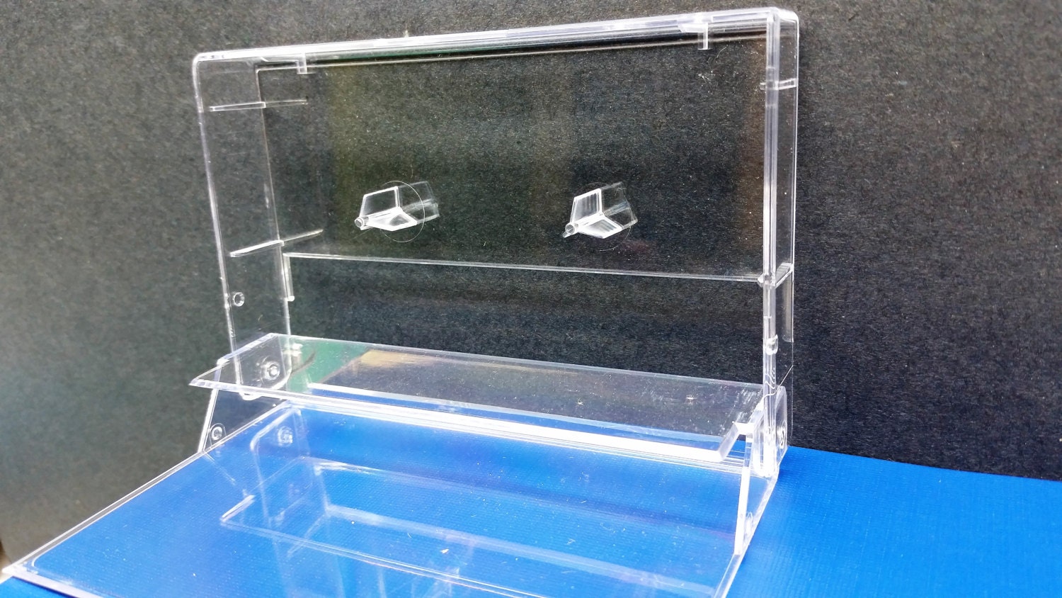Clear Plastic Cassette Tape Cases