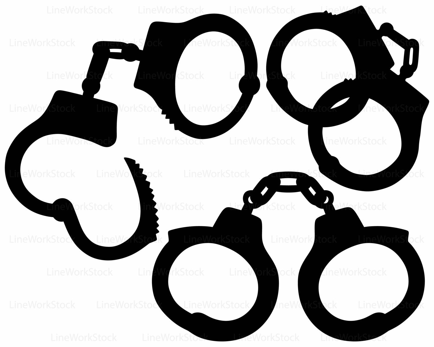 Handcuffs svg,handcuffs clipart,handcuffs svg,handcuffs silhouette