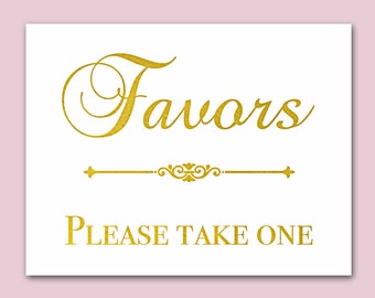wedding favors for guests, Wedding Signs, wedding favor sign, signs for weddings, custom signs, gold wedding decor, reception signs