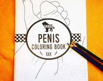 Penis adult coloring book mature adult coloring book sex