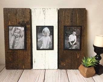 Picture Frame Set - Wood Picture Frame - Rustic Picture Frame - Rustic Wood Frame - Rustic Home Decor - Picture Frame Set - Wood Frame