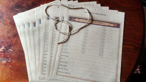 calendar of harptos additional pages pages only in set of 12