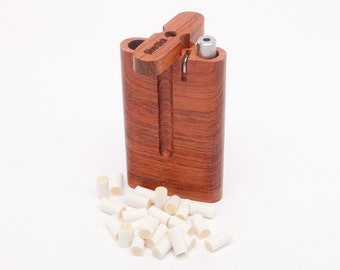 Bubinga Tinderbox Dugout and Travel Pipe with Filter