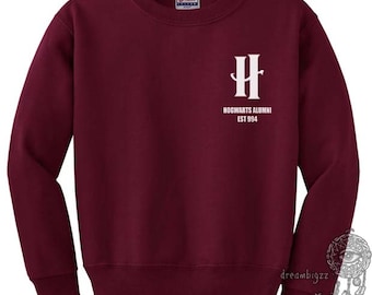Hogwarts Alumni New Pocket print on Crew neck Sweatshirt