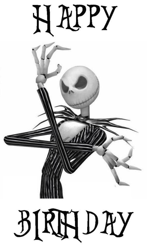 Jack Skellington 14 8 x 10 T Shirt Iron On Transfer