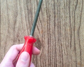 Russian vintage screwdriver Soviet vintage screwdriver Antique screwdriver Hand tools Vintage tools Metal screwdriver Antique tool Retro 60s