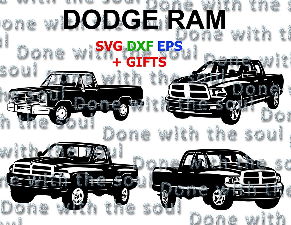 Free Free 193 Dodge Ram Truck Svg SVG PNG EPS DXF File
