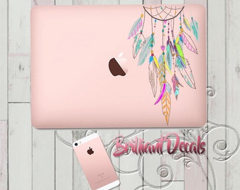 dreamcatcher decal, boho Decal, dreamcatcher Macbook Decal, Macbook Pro, Macbook Air, Sticker, MacBook Pro Decal,native american,Girly decal