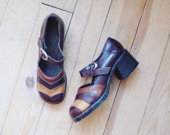 Retro vintage deadstock 70-ies pumps shoes size 40
