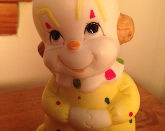 Nursery Baby Night Light Clown Soft Comforting Baby Lamp Sweet Soft Loving Glowing Infant Newborn Pretty Clown Light