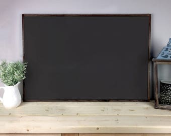 Framed Chalkboard | Large Chalkboard | Rustic Chalkboard | Chalkboard Sign | Kitchen Chalkboard