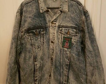 Denim jacket | Etsy